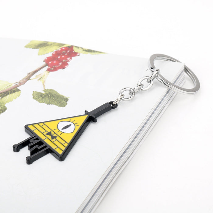 Wholesale Catch the animated jewelry weird town keychain pendant JDC-KC-GSAJ012