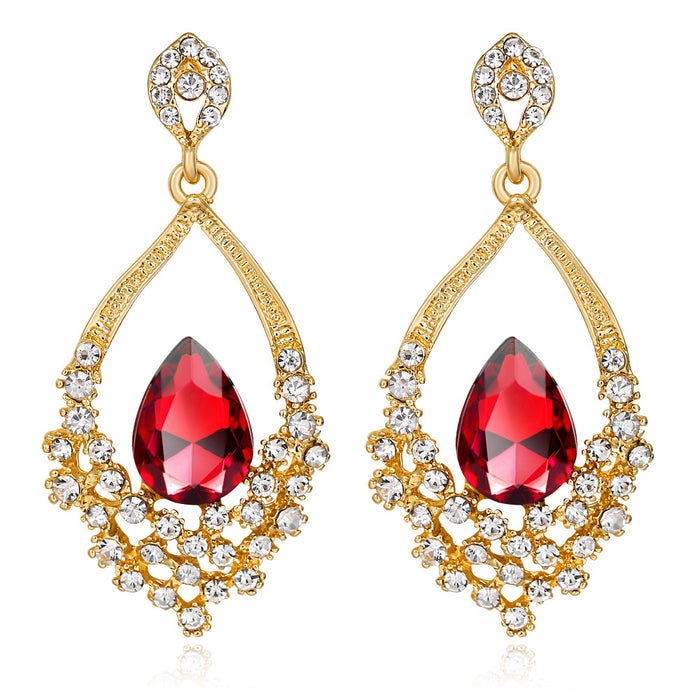 Jewelry WholesaleWholesale diamond set basket alloy earrings JDC-ES-GSDB035 Earrings 丹比华比 %variant_option1% %variant_option2% %variant_option3%  Factory Price JoyasDeChina Joyas De China