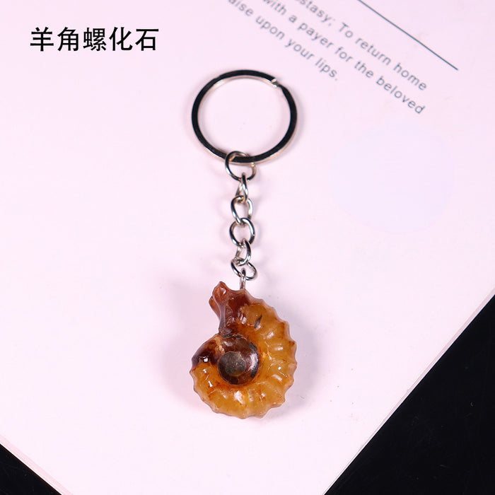 Jewelry WholesaleWholesale Natural Stone Crystal Raw Stone Polished Keychain JDC-KC-RunY001 Keychains 润阳 %variant_option1% %variant_option2% %variant_option3%  Factory Price JoyasDeChina Joyas De China