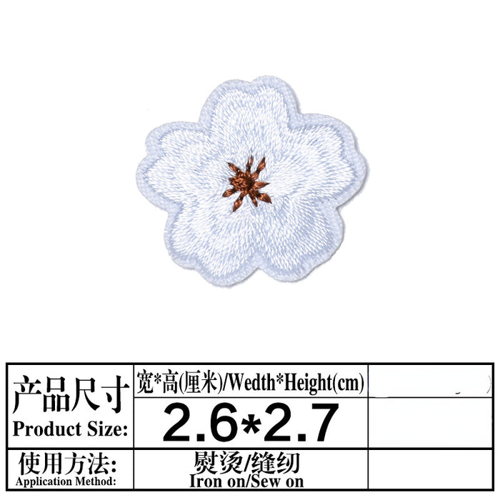 Wholesale Embroidered Cloth Patch Sunflower Clothes Decoration (F) JDC-EBY-Lide007