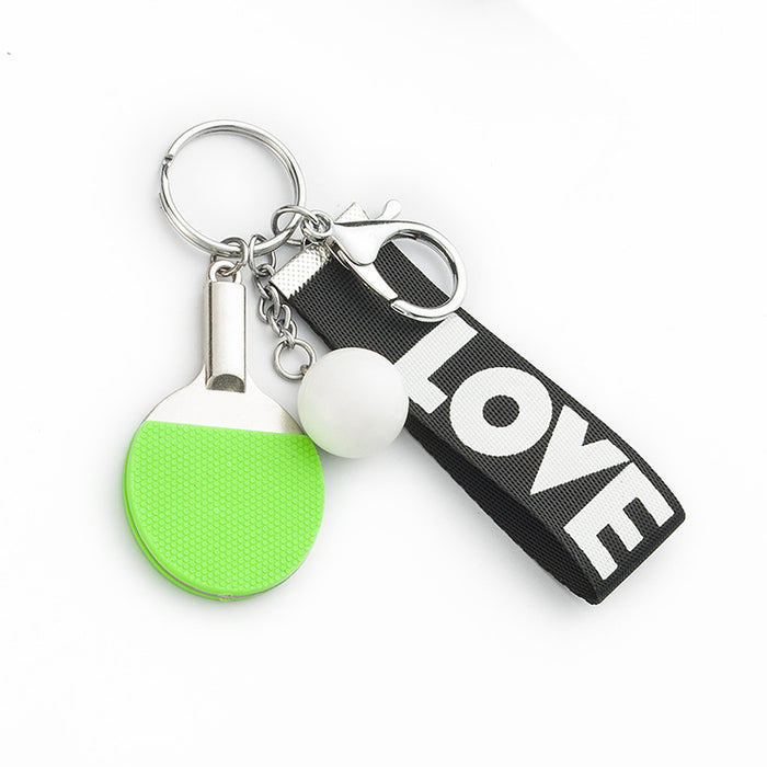 Wholesale souvenir keychain metal bag pendant MOQ≥3 JDC-KC-TongY001