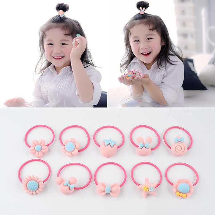 Wholesale Children's Scrub Hair Band Cartoon JDC-HS-XiY008