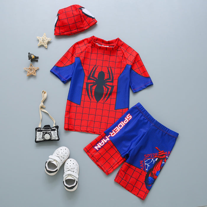 Wholesale Boys, Middle and Children's Split Swimsuit Cartoon Shape JDC-SW-YuJia001