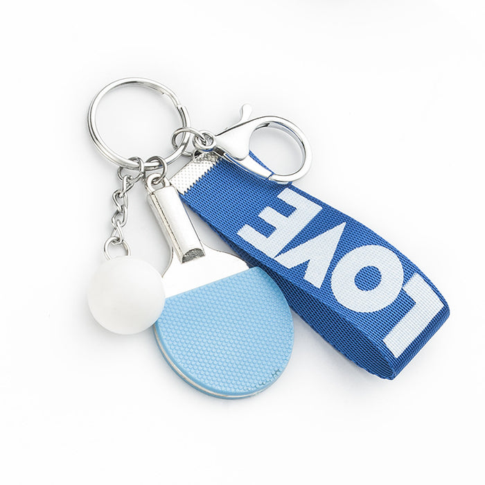 Wholesale souvenir keychain metal bag pendant MOQ≥3 JDC-KC-TongY001