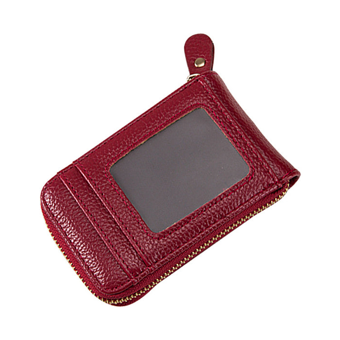 Wholesale PU Leather Card Holder Wallet MOQ≥3 JDC-WT-Shadp007