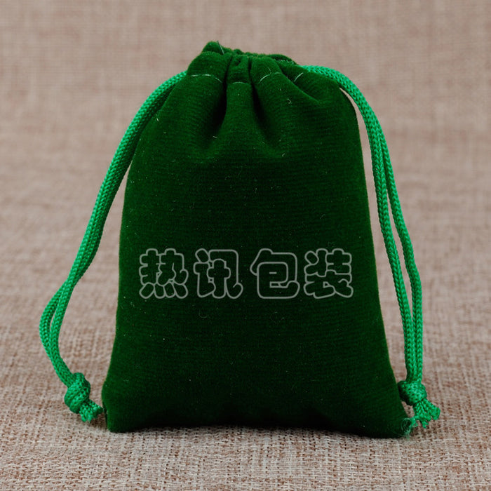 Jewelry WholesaleWholesale Flannel Drawstring Pocket Jewelry Packaging Bag 50 pcs/pack JDC-JP-ReX001 Jewelry packaging 热讯 %variant_option1% %variant_option2% %variant_option3%  Factory Price JoyasDeChina Joyas De China