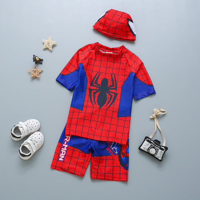 Wholesale Boys, Middle and Children's Split Swimsuit Cartoon Shape JDC-SW-YuJia001