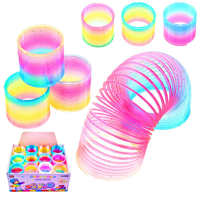 Jewelry WholesaleWholesale 5cm S Magic Rainbow Circle Upgraded Edition Kids Educational Toy JDC-FT-SUF002 fidgets toy 苏帆 %variant_option1% %variant_option2% %variant_option3%  Factory Price JoyasDeChina Joyas De China