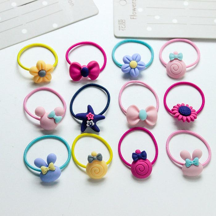 Wholesale Children's Scrub Hair Band Cartoon JDC-HS-XiY008