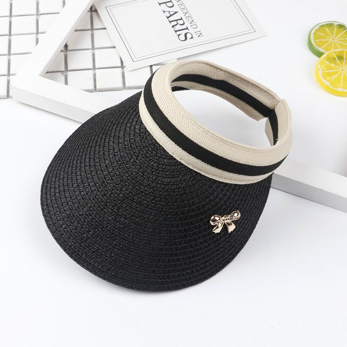 Jewelry WholesaleWholesale kids straw empty top hat sun hat JDC-FH-ShuaiR006 Fashionhat 帅睿 %variant_option1% %variant_option2% %variant_option3%  Factory Price JoyasDeChina Joyas De China