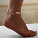 Jewelry WholesaleWholesale Alloy Rhinestone Anklet JDC-AS-WB002 anklets 晴雯 %variant_option1% %variant_option2% %variant_option3%  Factory Price JoyasDeChina Joyas De China