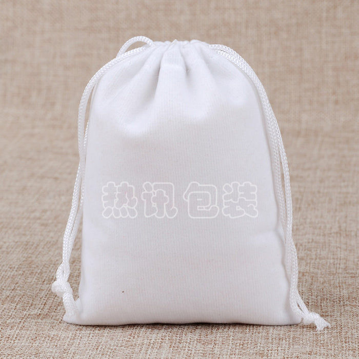 Jewelry WholesaleWholesale Flannel Drawstring Pocket Jewelry Packaging Bag 50 pcs/pack JDC-JP-ReX001 Jewelry packaging 热讯 %variant_option1% %variant_option2% %variant_option3%  Factory Price JoyasDeChina Joyas De China