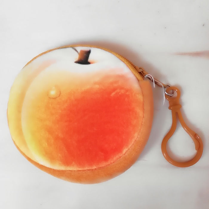 Wholesale Simulation Fruit Hook Bag Throwing Plush Toys Children's Coin Purse JDC-WT-YueC005