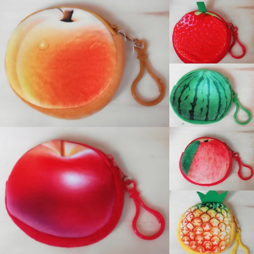 Jewelry WholesaleWholesale Simulation Fruit Hook Bag Throwing Plush Toys Children's Coin Purse JDC-WT-YueC005 Wallet 悦巢 %variant_option1% %variant_option2% %variant_option3%  Factory Price JoyasDeChina Joyas De China