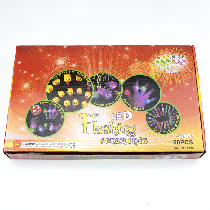 Wholesale Fidgets Toy LED Light Ring Cute Cartoon MOQ≥50 JDC-FT-HengQ003