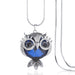 Jewelry WholesaleWholesale cartoon cute personality owl crystal diamond long necklace JDC-NE-YouH007 Necklaces 优鸿 %variant_option1% %variant_option2% %variant_option3%  Factory Price JoyasDeChina Joyas De China