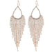 Jewelry WholesaleWholesale water drop fringe rhinestone claw chain full drill earrings JDC-ES-KaiQ004 Earrings 凯庆 %variant_option1% %variant_option2% %variant_option3%  Factory Price JoyasDeChina Joyas De China