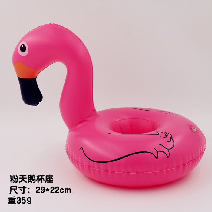 Jewelry WholesaleWholesale Flamingo PVC Inflatable Water Floating Drink Cup Holder MOQ≥3 JDC-CUP-SanX001 Cup Holder 三兄 %variant_option1% %variant_option2% %variant_option3%  Factory Price JoyasDeChina Joyas De China