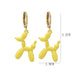 Jewelry WholesaleWholesale Candy Color Cartoon Balloon Dog Alloy Earrings JDC-ES-ZL018 Earrings 钻拉 %variant_option1% %variant_option2% %variant_option3%  Factory Price JoyasDeChina Joyas De China