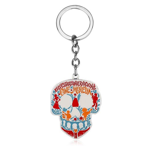 Jewelry WholesaleWholesale Skull Alloy Keychain (M) JDC-KC-GSAJ001 Keychains 昂杰 %variant_option1% %variant_option2% %variant_option3%  Factory Price JoyasDeChina Joyas De China