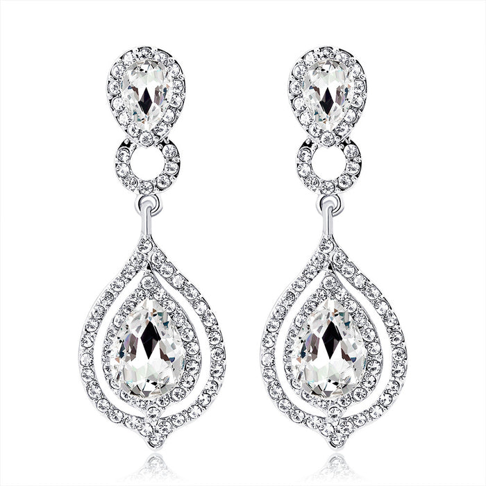 Jewelry WholesaleWholesale alloy diamond earrings JDC-ES-GSDB021 Earrings 丹比华比 %variant_option1% %variant_option2% %variant_option3%  Factory Price JoyasDeChina Joyas De China