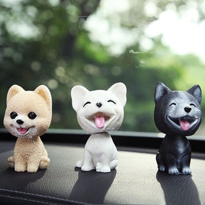 Wholesale Car Accessories Vinyl Cute Doll Car Ornaments MOQ≥2 JDC-CA-HanX001