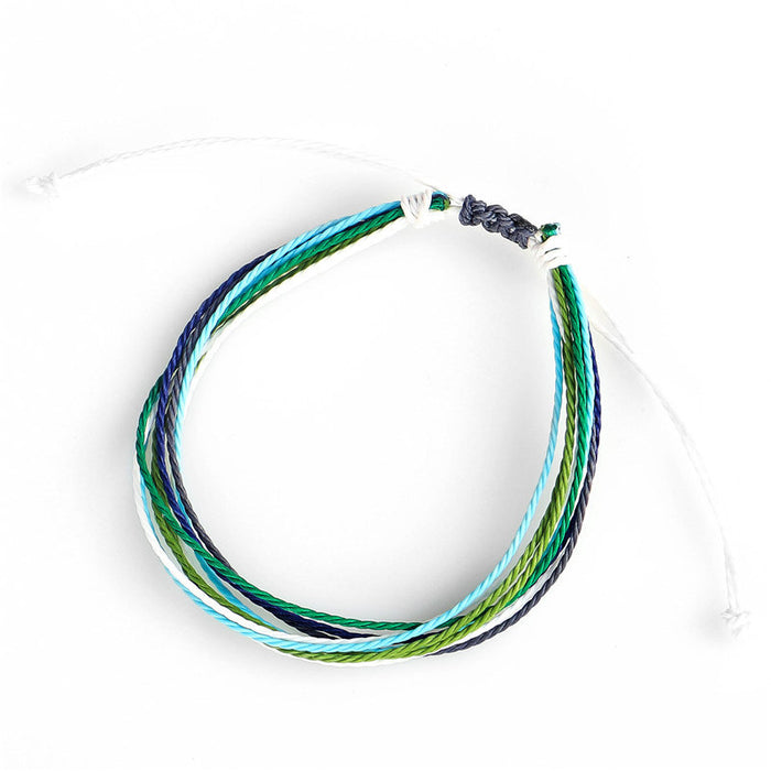 Wholesale Wax Line Bracelet Creative Hand Woven Bracelet MOQ≥3 JDC-BT-QiuX016