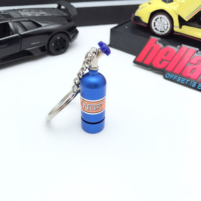 Wholesale Car NOS Nitrogen Oxide Keychain Outdoor LED Light Keychain MOQ≥2 JDC-KC-JinC001