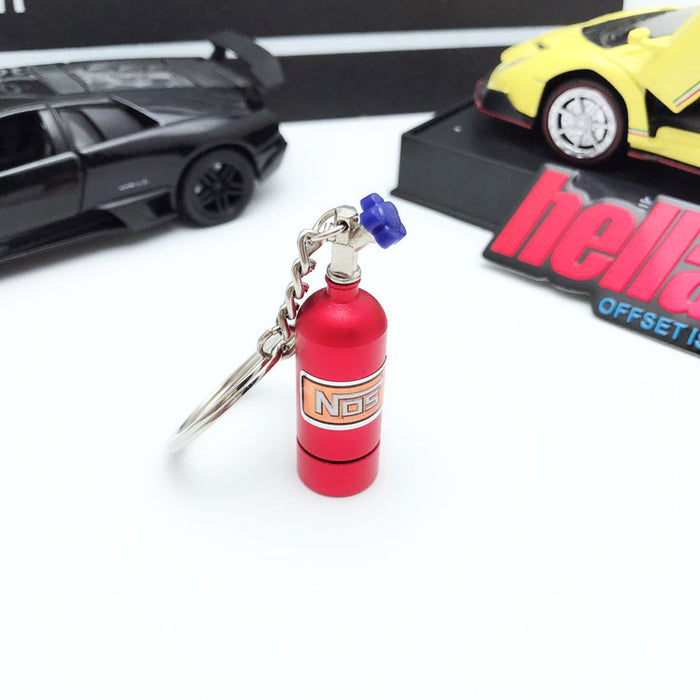 Wholesale Car NOS Nitrogen Oxide Keychain Outdoor LED Light Keychain MOQ≥2 JDC-KC-JinC001