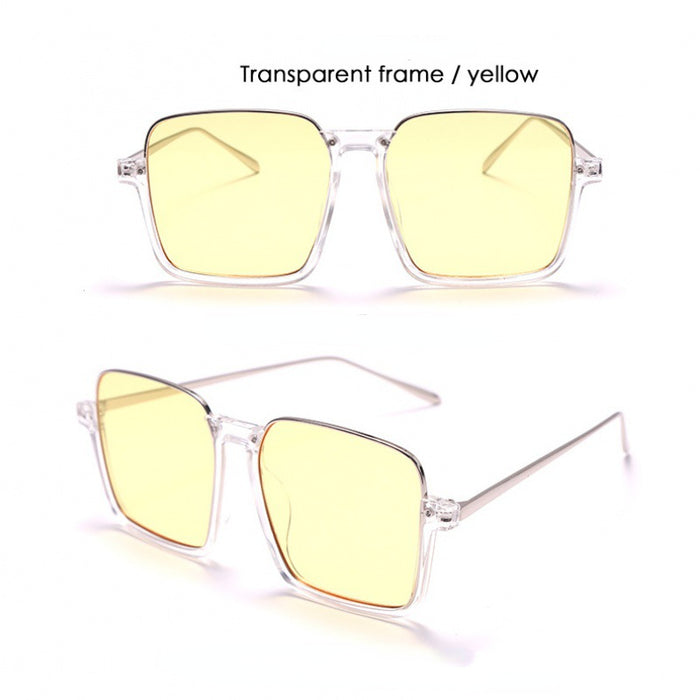 Wholesale Metal Lower Half Frame Square Sunglasses JDC-SG-BoY008