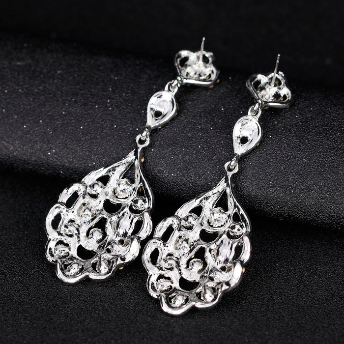 Jewelry WholesaleWholesale water drop type long alloy earrings JDC-ES-GSDB047 Earrings 丹比华比 %variant_option1% %variant_option2% %variant_option3%  Factory Price JoyasDeChina Joyas De China