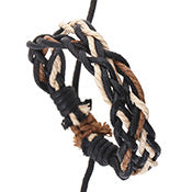 Jewelry WholesaleWholesale Vintage Braided Leather Bracelet JDC-BT-PK016 Bracelet 庞克 %variant_option1% %variant_option2% %variant_option3%  Factory Price JoyasDeChina Joyas De China