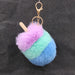 Jewelry WholesaleWholesale ice cream hairball keychain JDC-KC-Zuge053 Keychains 祖格 %variant_option1% %variant_option2% %variant_option3%  Factory Price JoyasDeChina Joyas De China