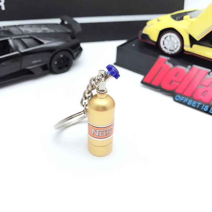 Wholesale Car NOS Nitrogen Oxide Keychain Outdoor LED Light Keychain MOQ≥2 JDC-KC-JinC001