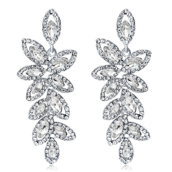 Jewelry WholesaleWholesale water long alloy full diamond earrings JDC-ES-GSDB028 Earrings 丹比华比 %variant_option1% %variant_option2% %variant_option3%  Factory Price JoyasDeChina Joyas De China