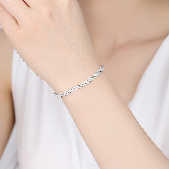 Wholesale Silver Bracelet Personality Creative JDC-BT-ZhenR003