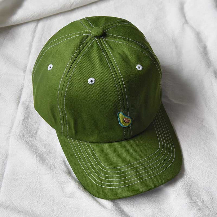 Wholesale Avocado Fruit Cotton Baseball Cap MOQ≥2 JDC-FH-WenR004