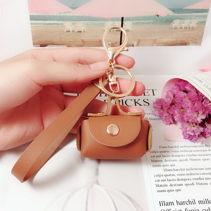 Wholesale cute mini bag keychain car keychain ring JDC-KC-SCheng012