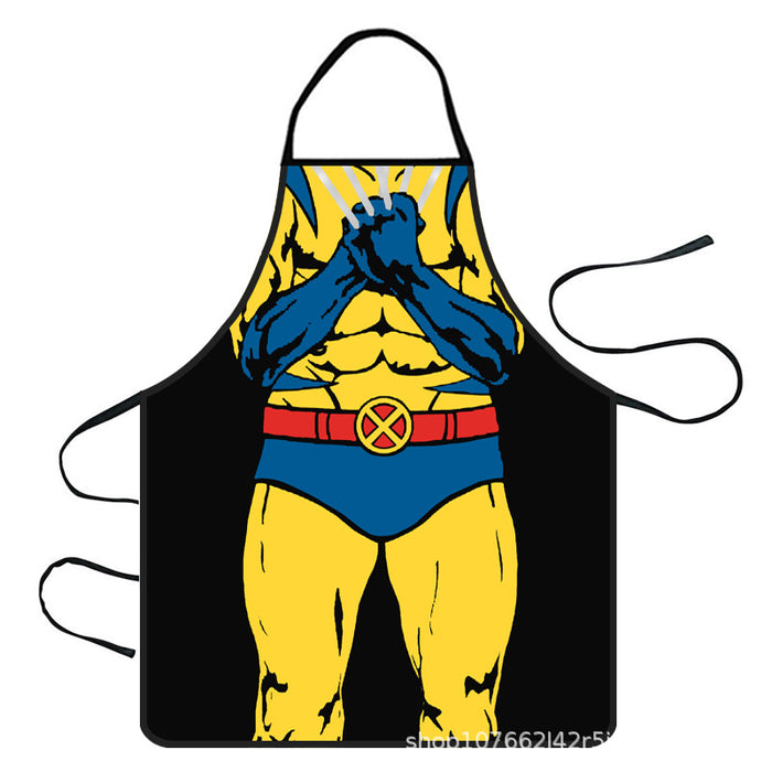 Wholesale Polyester Funny Personality Print Apron JDC-AP-MZF001