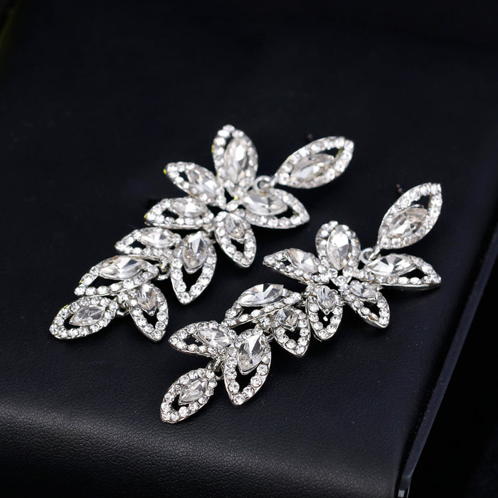 Jewelry WholesaleWholesale water long alloy full diamond earrings JDC-ES-GSDB028 Earrings 丹比华比 %variant_option1% %variant_option2% %variant_option3%  Factory Price JoyasDeChina Joyas De China