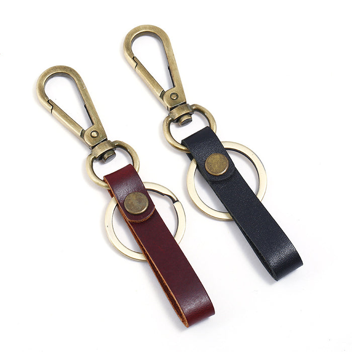 Wholesale Alloy Leather Lanyard Keychain JDC-KC-PK006