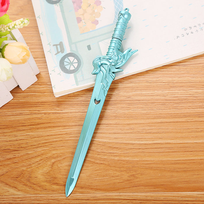 Wholesale Ballpoint Pen Plastic Creative Sword Gel Pen JDC-BP-Liuj033