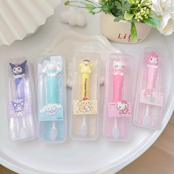 Wholesale Children's Adult Toothbrush Fine Soft Bristles Silicone Handle Toothbrush JDC-TBH-CXR001