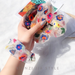 Jewelry WholesaleWholesale release rubber band colored daisies retro hair bands JDC-HS-H422 Hair Scrunchies 妙德 %variant_option1% %variant_option2% %variant_option3%  Factory Price JoyasDeChina Joyas De China