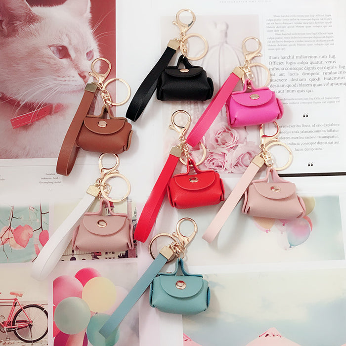 Jewelry WholesaleWholesale cute mini bag keychain car keychain ring JDC-KC-SCheng012 Keychains 尚诚 %variant_option1% %variant_option2% %variant_option3%  Factory Price JoyasDeChina Joyas De China