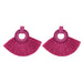 Jewelry WholesaleWholesale Hand Braided Tassel Earrings JDC-ES-JQ231 Earrings 佳琪 %variant_option1% %variant_option2% %variant_option3%  Factory Price JoyasDeChina Joyas De China