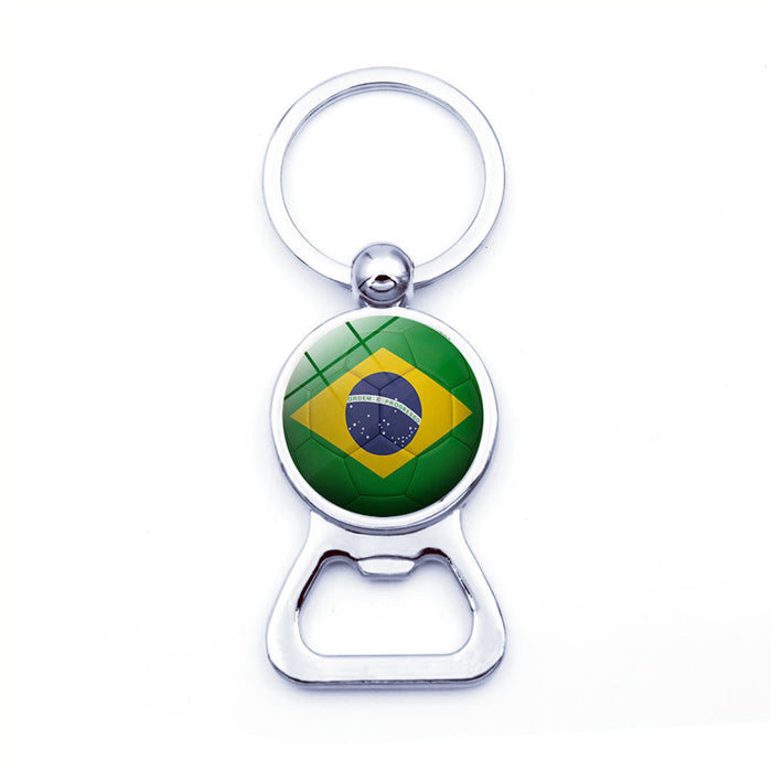 Jewelry WholesaleWholesale World Cup Soccer Opener Keychain JDC-KC-XuS010 Keychains 溆水 %variant_option1% %variant_option2% %variant_option3%  Factory Price JoyasDeChina Joyas De China