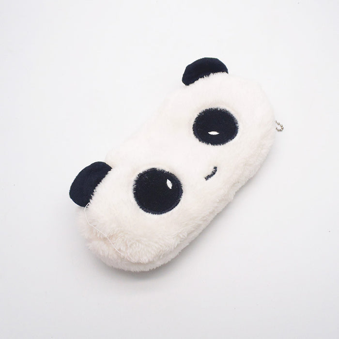 Wholesale Pencil Bags Plush Cute Cartoon Animal Large Capacity MOQ≥3 JDC-PB-ShiD002