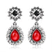 Jewelry WholesaleWholesale long vintage red alloy earrings JDC-ES-GSDB046 Earrings 丹比华比 %variant_option1% %variant_option2% %variant_option3%  Factory Price JoyasDeChina Joyas De China