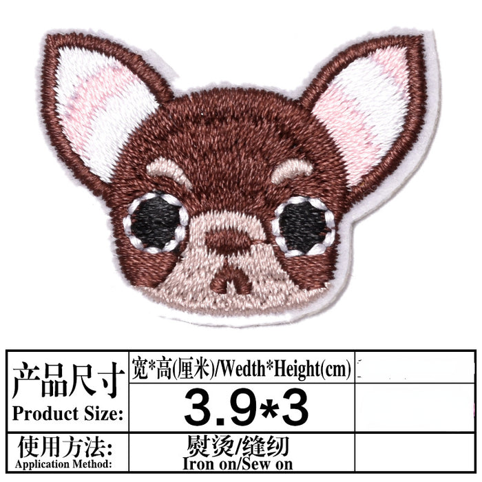 Wholesale Embroidered Cloth Stickers Cartoon (M) JDC-EBY-Lide003